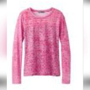 PRANA | LOTTIE Top Organic Cotton Pink Sz L